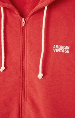 Damen American Vintage |Damensweatshirt Izubird Salsa Vintage