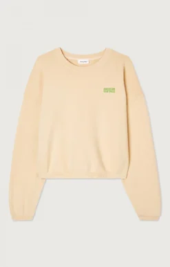 Damen American Vintage |Damensweatshirt Izubird Nude Vintage