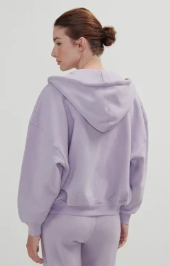 Damen American Vintage |Damensweatshirt Izubird Glyzinien Vintage