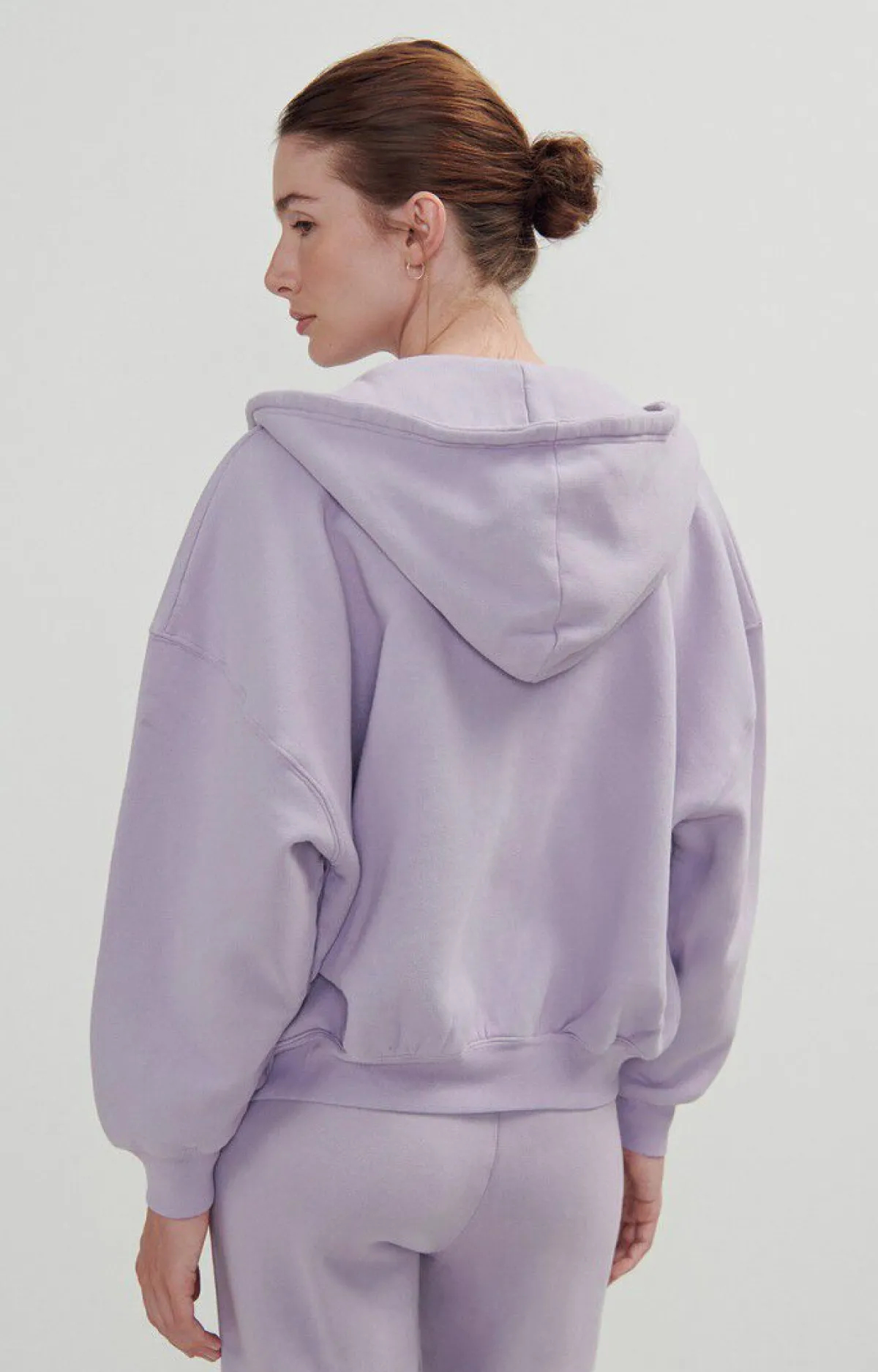 Damen American Vintage |Damensweatshirt Izubird Glyzinien Vintage