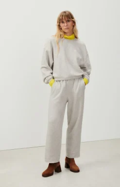Damen American Vintage |Damensweatshirt Kodytown Vlies Meliert