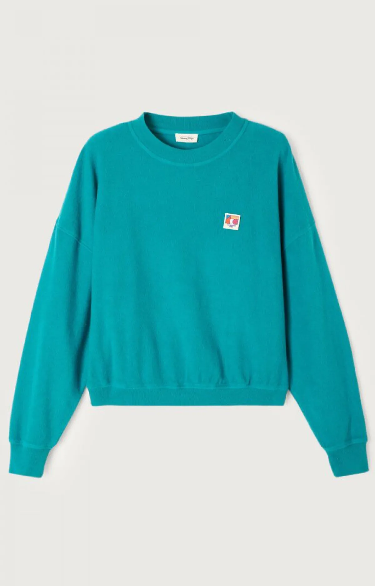 Damen American Vintage |Damensweatshirt Rullow Entengrun