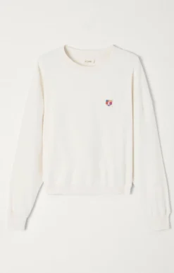 Damen American Vintage |Damensweatshirt Rullow Ecru