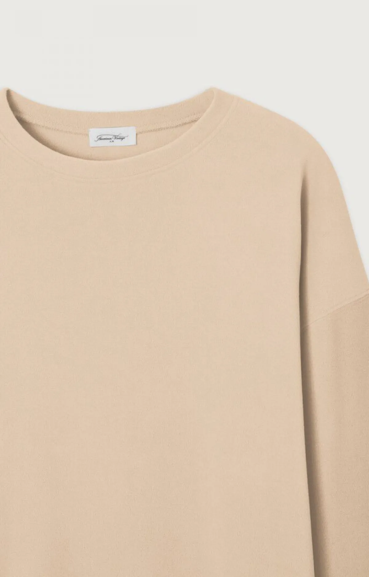 Damen American Vintage |Damensweatshirt Wymotown Nude