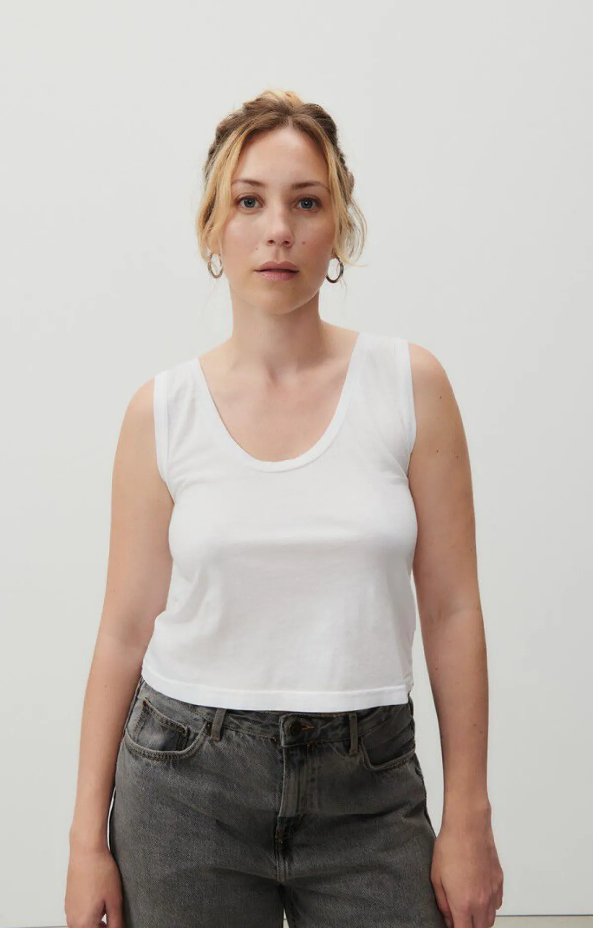 Damen American Vintage |Damentop Decatur Weiss