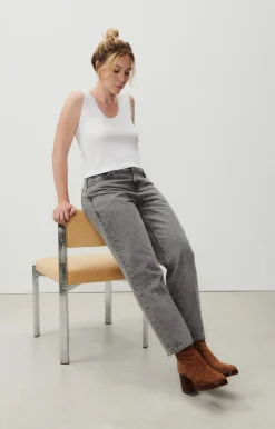 Damen American Vintage |Damentop Decatur Weiss