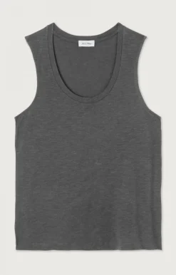 Damen American Vintage |Damentop Jacksonville Anthrazit Meliert