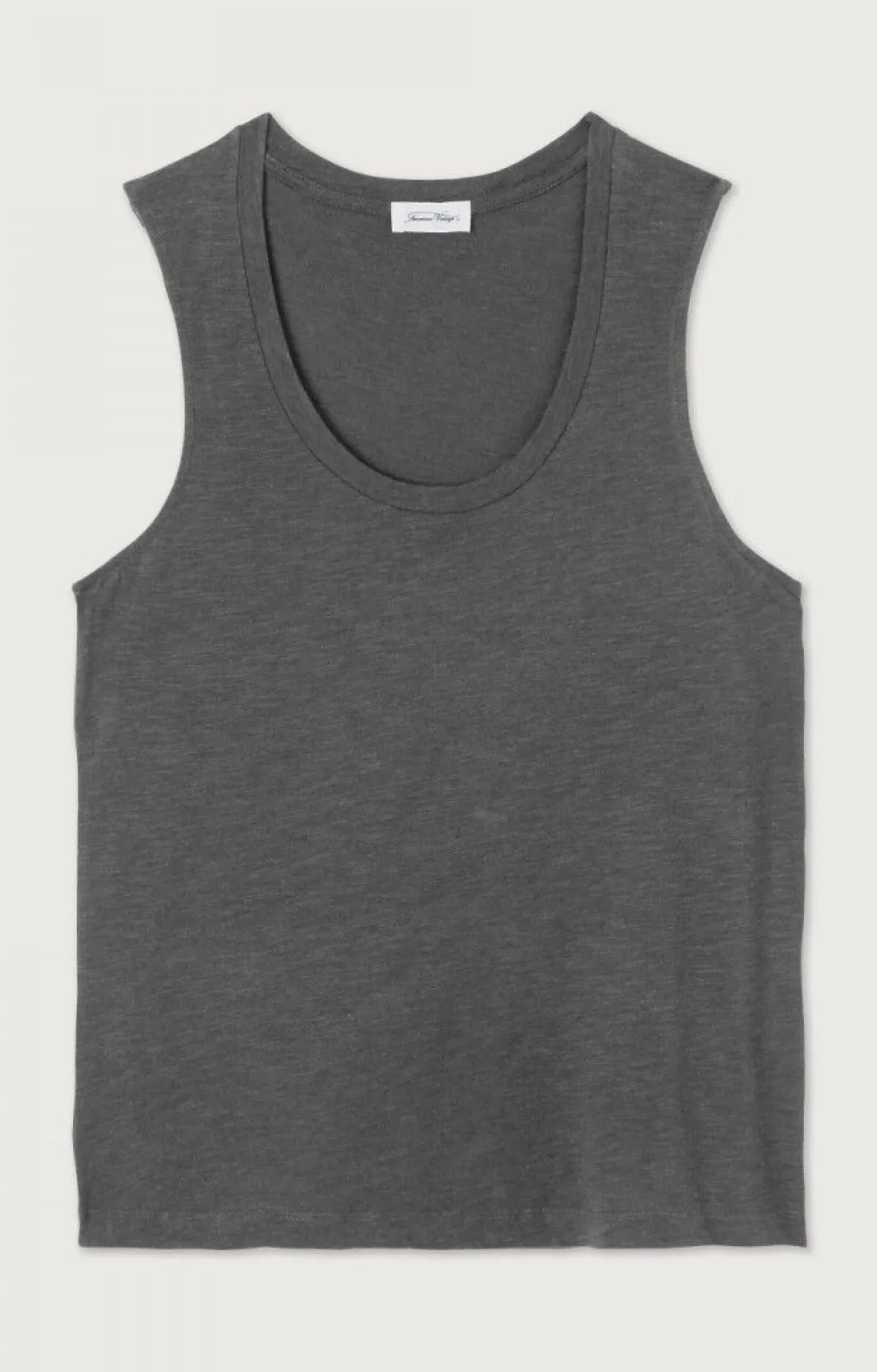 Damen American Vintage |Damentop Jacksonville Anthrazit Meliert