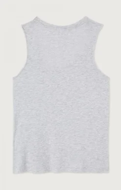 Damen American Vintage |Damentop Jacksonville Vlies Meliert