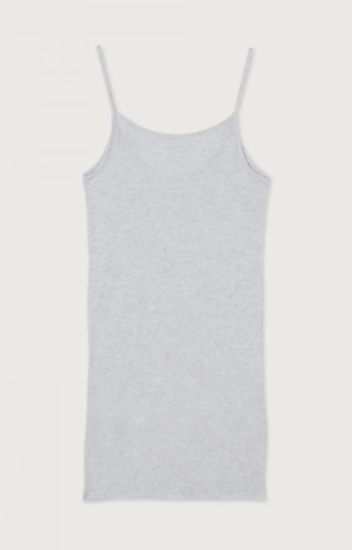 Damen American Vintage |Damentop Massachusetts Grau Meliert