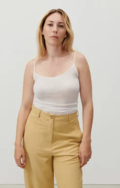 Damen American Vintage |Damentop Massachusetts Weiss
