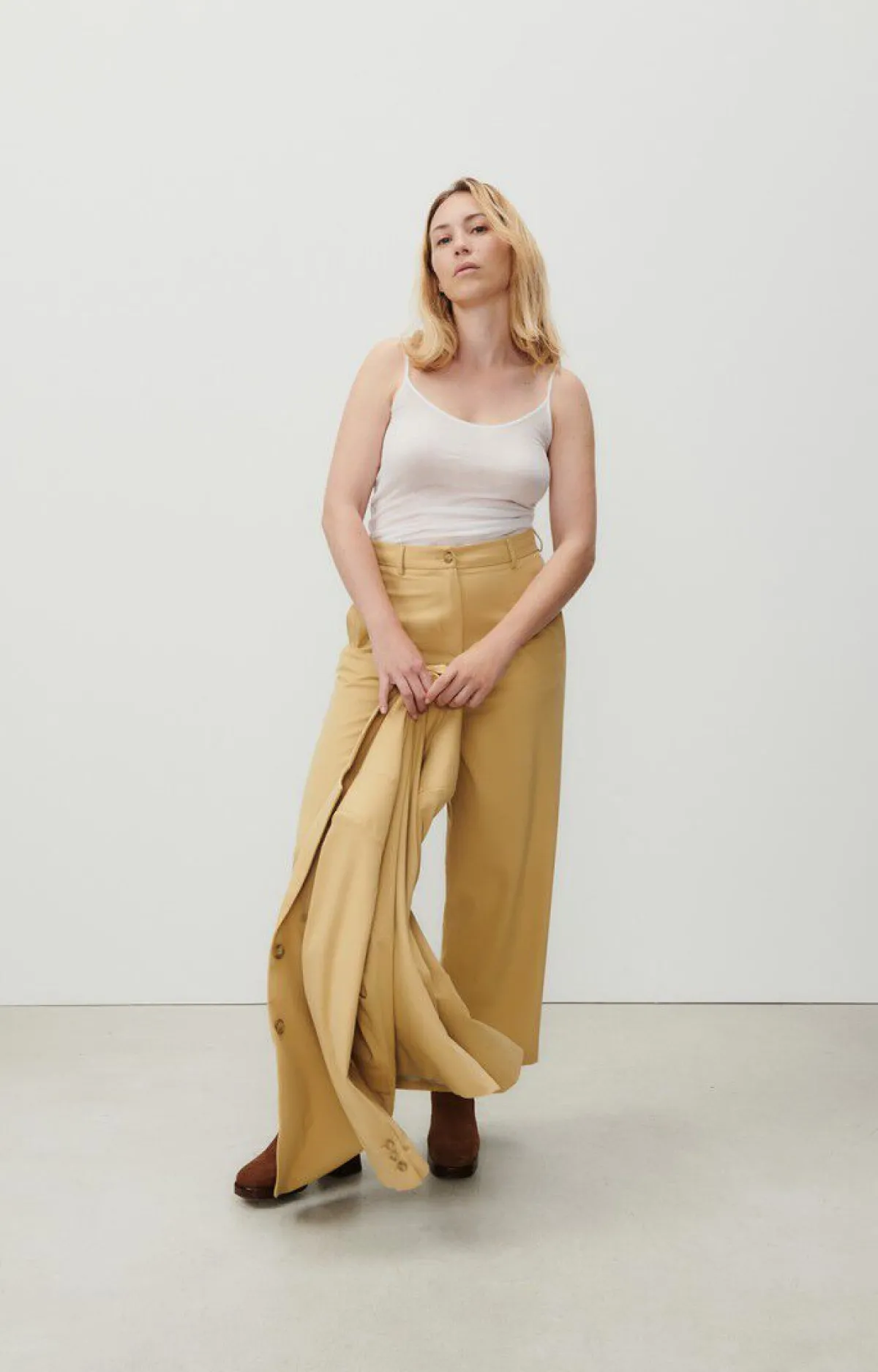 Damen American Vintage |Damentop Massachusetts Weiss