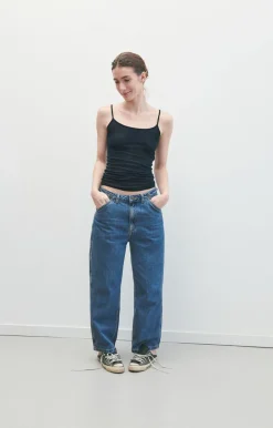Damen American Vintage |Damentop Massachusetts Navy