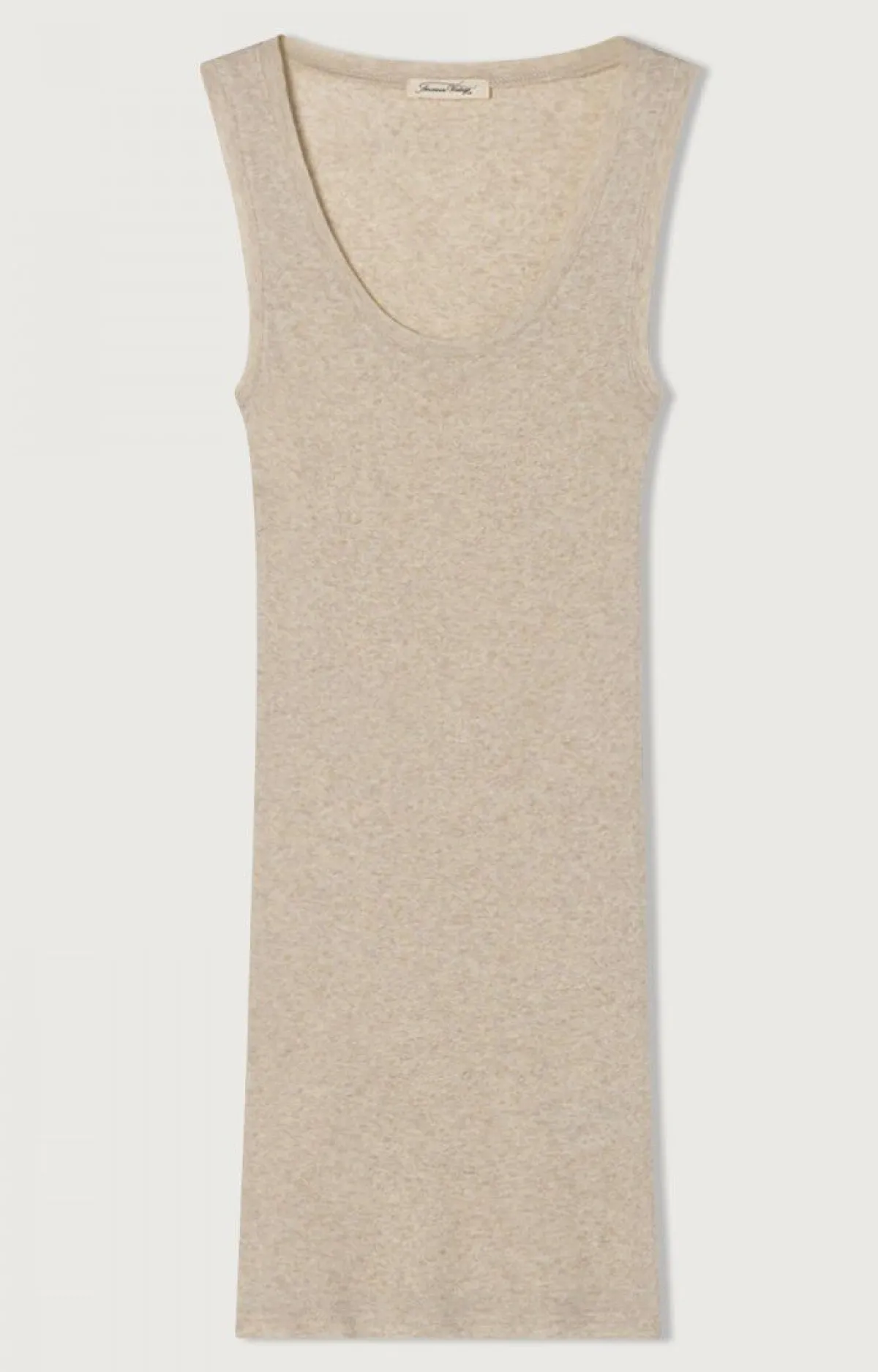Damen American Vintage |Damentop Massachusetts Creme Meliert
