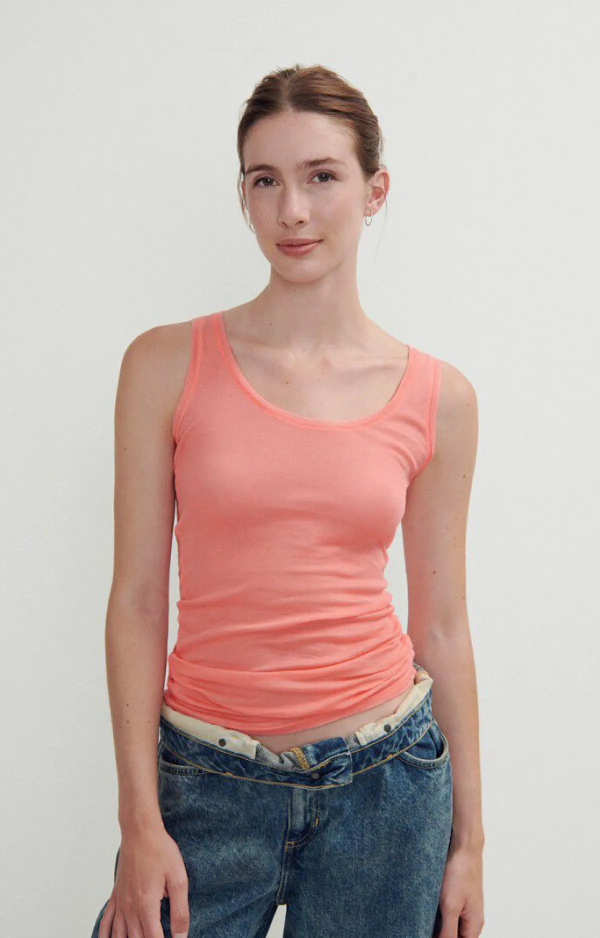 Damen American Vintage |Damentop Massachusetts Koralle