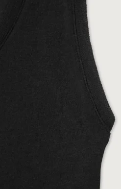 Damen American Vintage |Damentop Massachusetts Schwarz