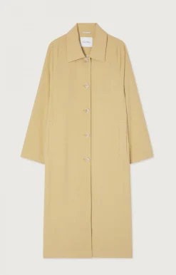 Damen American Vintage |Damentrenchcoat Kabird Kichererbse