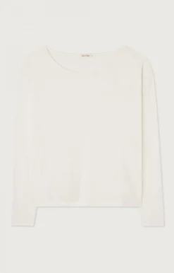 Damen American Vintage |Damen-T-Shirt Aksun Weiss