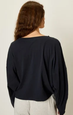 Damen American Vintage |Damen-T-Shirt Aksun Vintage Schwarz