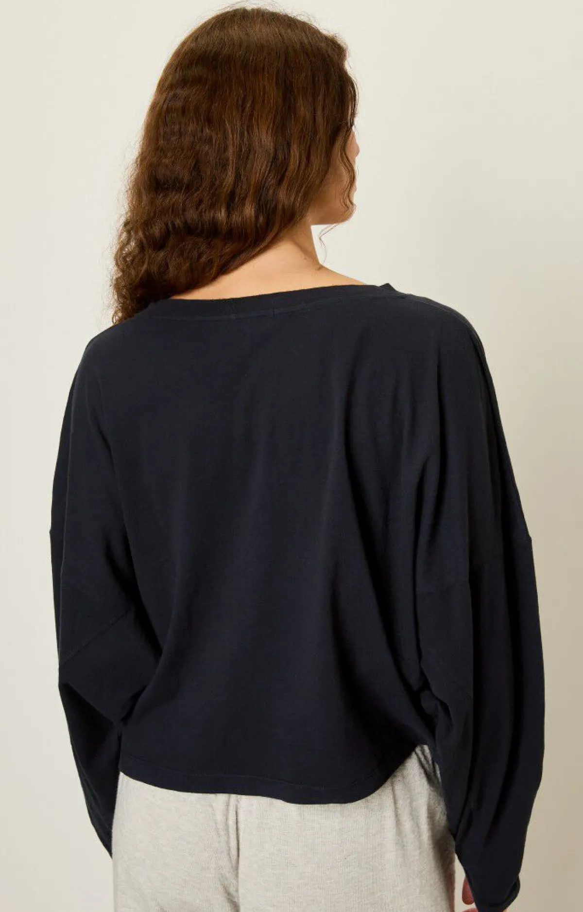 Damen American Vintage |Damen-T-Shirt Aksun Vintage Schwarz