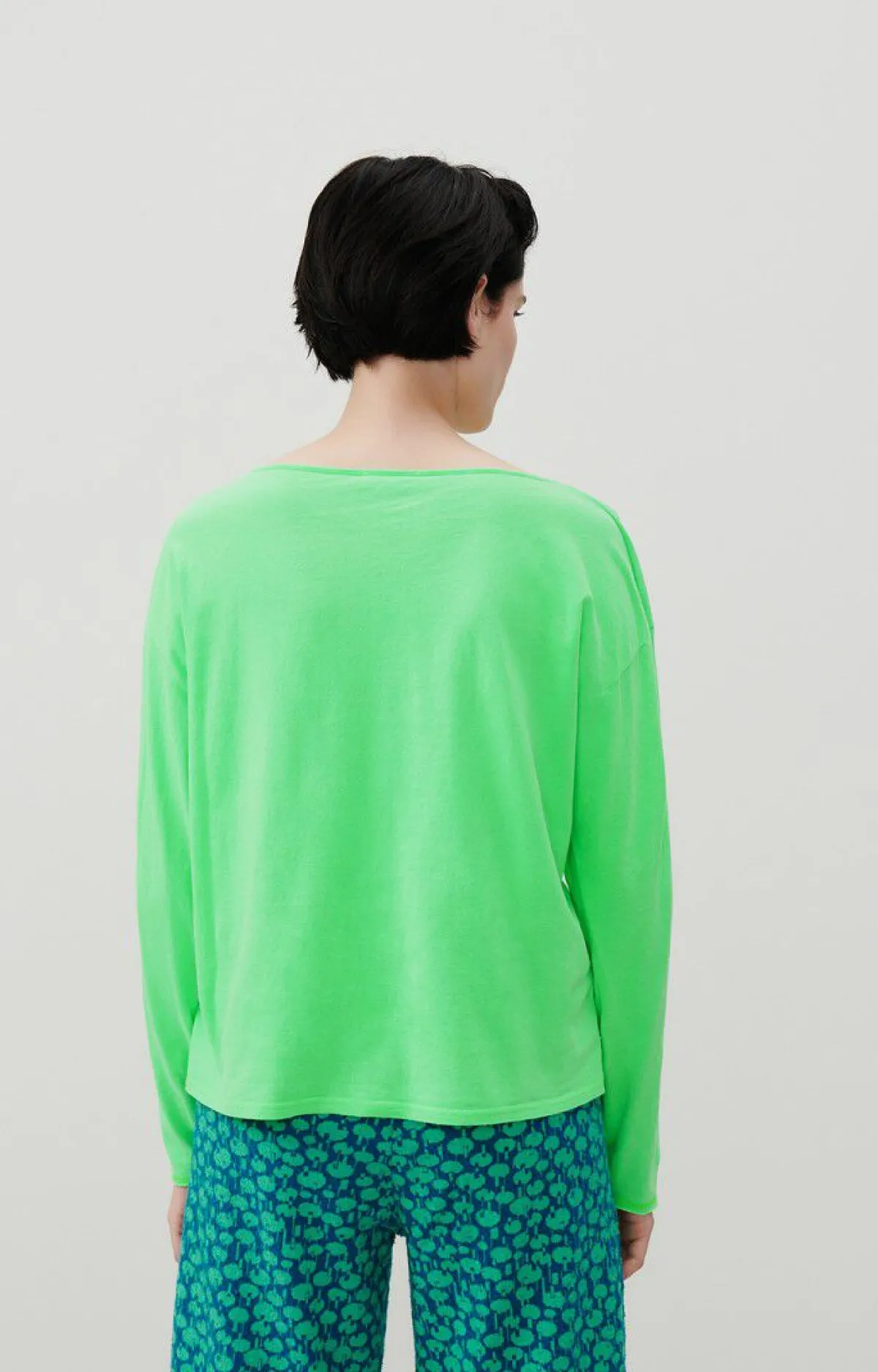 Damen American Vintage |Damen-T-Shirt Aksun Flashing Grun