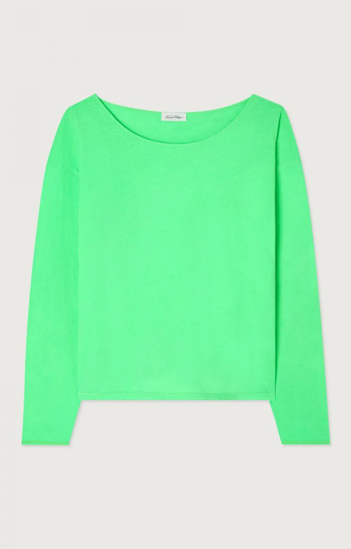 Damen American Vintage |Damen-T-Shirt Aksun Flashing Grun