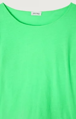 Damen American Vintage |Damen-T-Shirt Aksun Flashing Grun