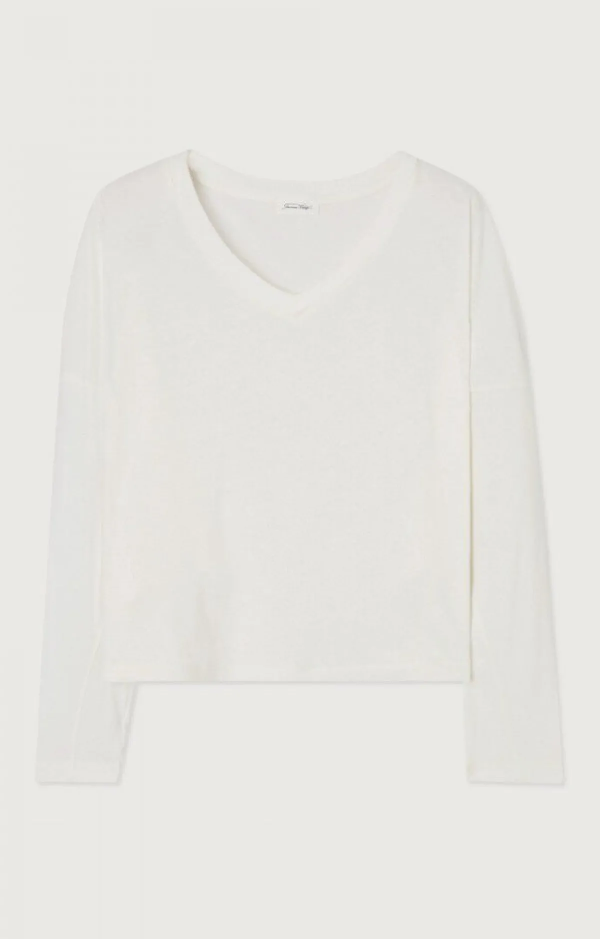 Damen American Vintage |Damen-T-Shirt Aksun Weiss