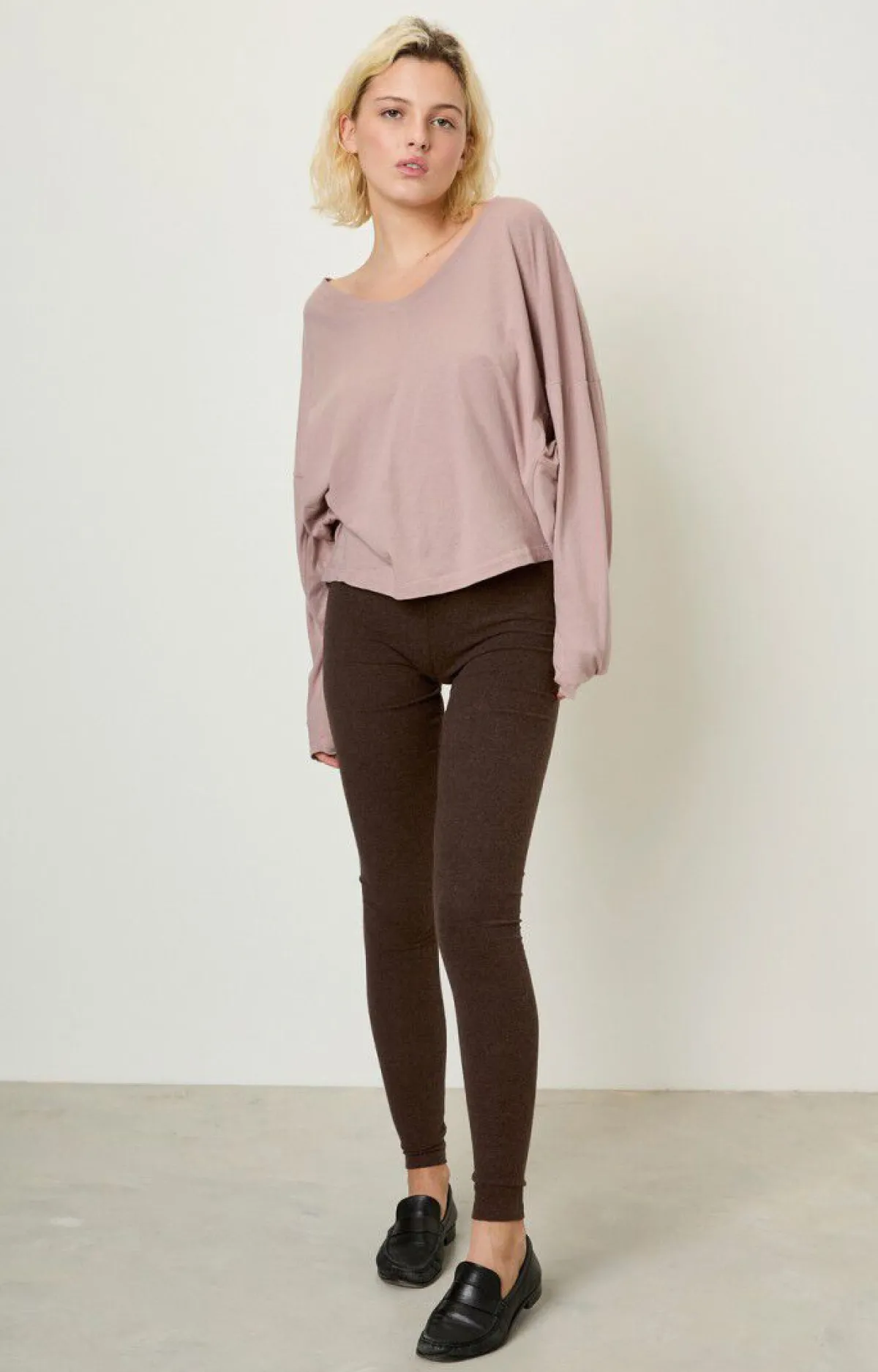 Damen American Vintage |Damen-T-Shirt Aksun Hyazinthe Vintage