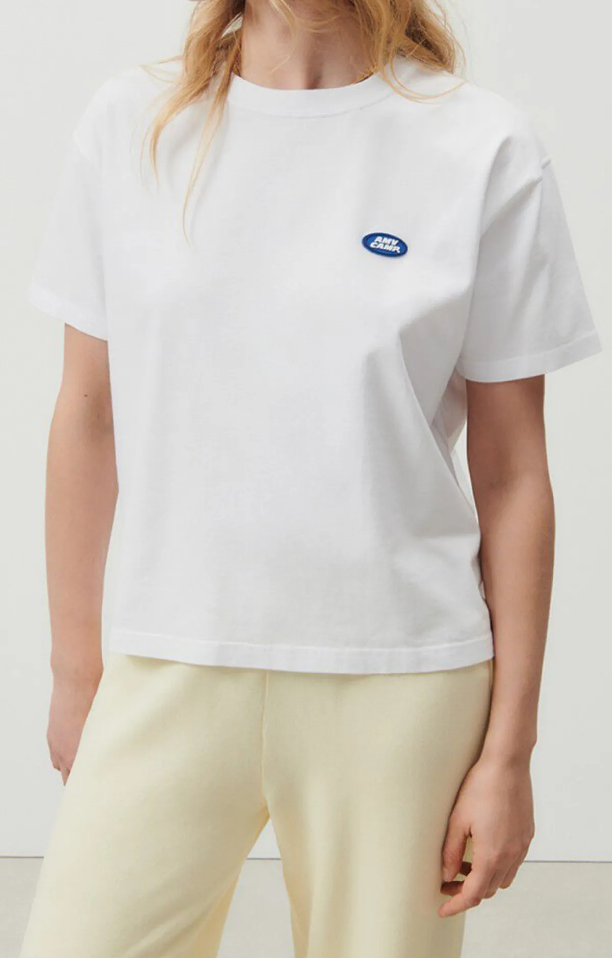 Damen American Vintage |Damen-T-Shirt Fizvalley Weiss