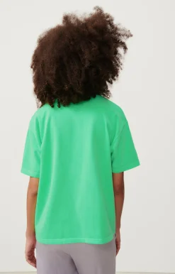 Damen American Vintage |Damen-T-Shirt Fizvalley Flashing Grun