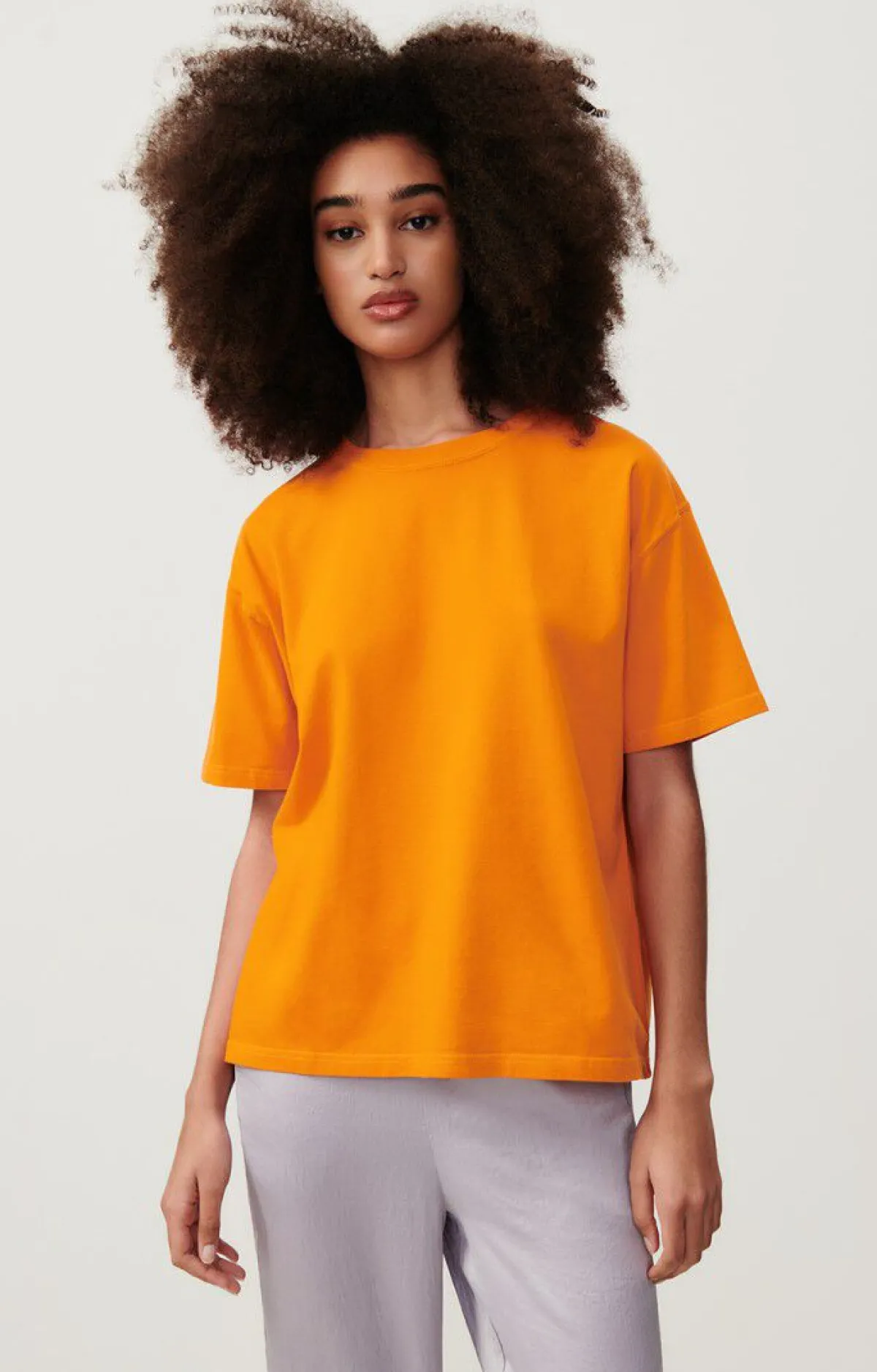 Damen American Vintage |Damen-T-Shirt Fizvalley Nektarine Vintage