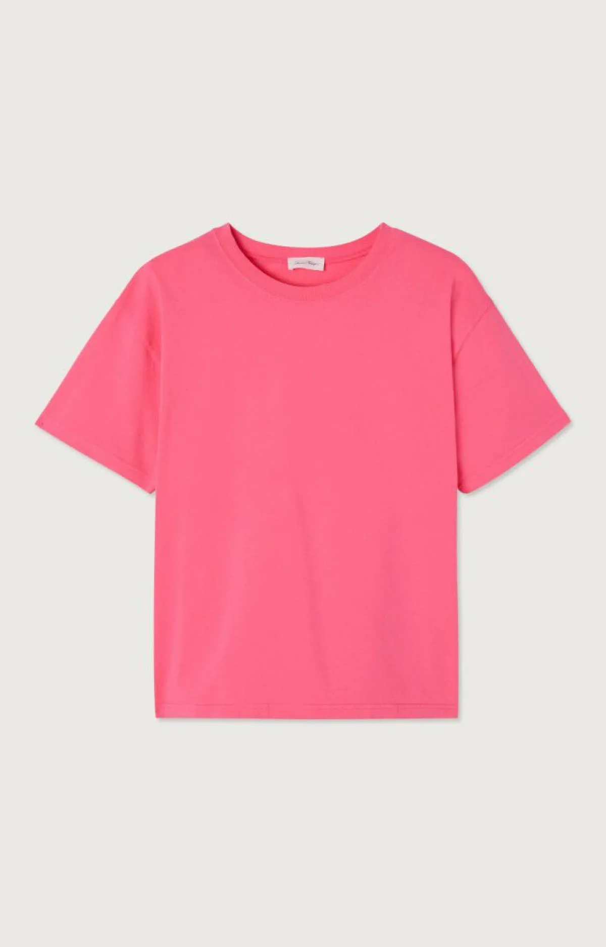 Damen American Vintage |Damen-T-Shirt Fizvalley Neonpink