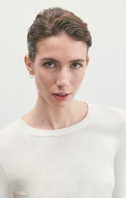 Damen American Vintage |Damen-T-Shirt Gamipy Weiss