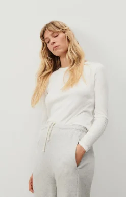 Damen American Vintage |Damen-T-Shirt Gamipy Weiss