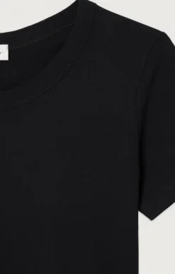 Damen American Vintage |Damen-T-Shirt Gamipy Schwarz