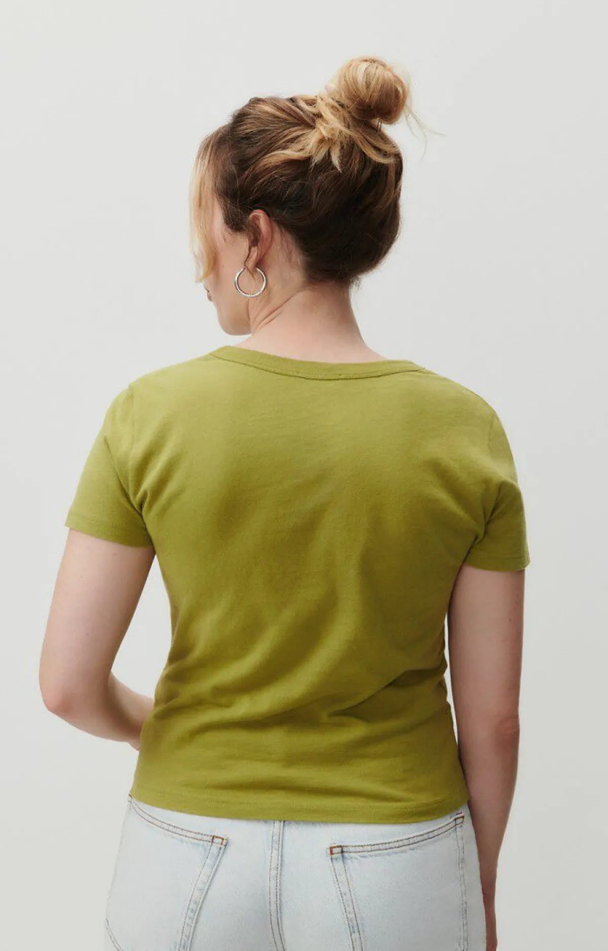 Damen American Vintage |Damen-T-Shirt Gamipy Sumpf