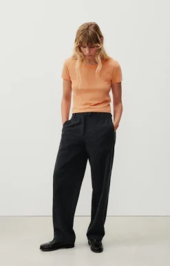 Damen American Vintage |Damen-T-Shirt Gamipy Melone