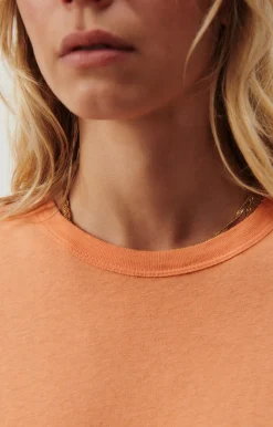 Damen American Vintage |Damen-T-Shirt Gamipy Melone