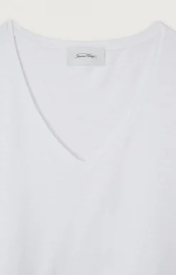 Damen American Vintage |Damen-T-Shirt Jacksonville Weiss