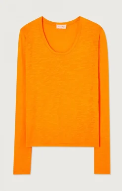 Damen American Vintage |Damen-T-Shirt Jacksonville Nektarine Vintage