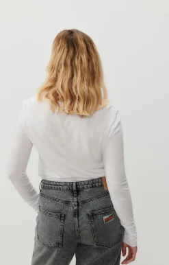 Damen American Vintage |Damen-T-Shirt Jacksonville Weiss