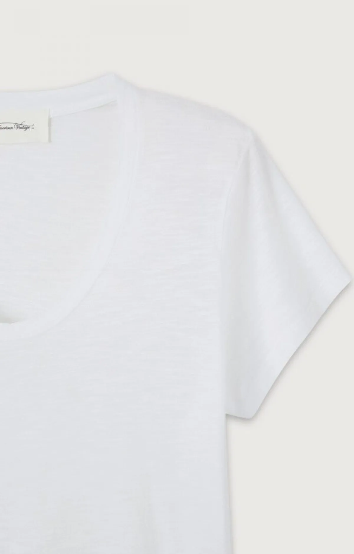 Damen American Vintage |Damen-T-Shirt Jacksonville Weiss