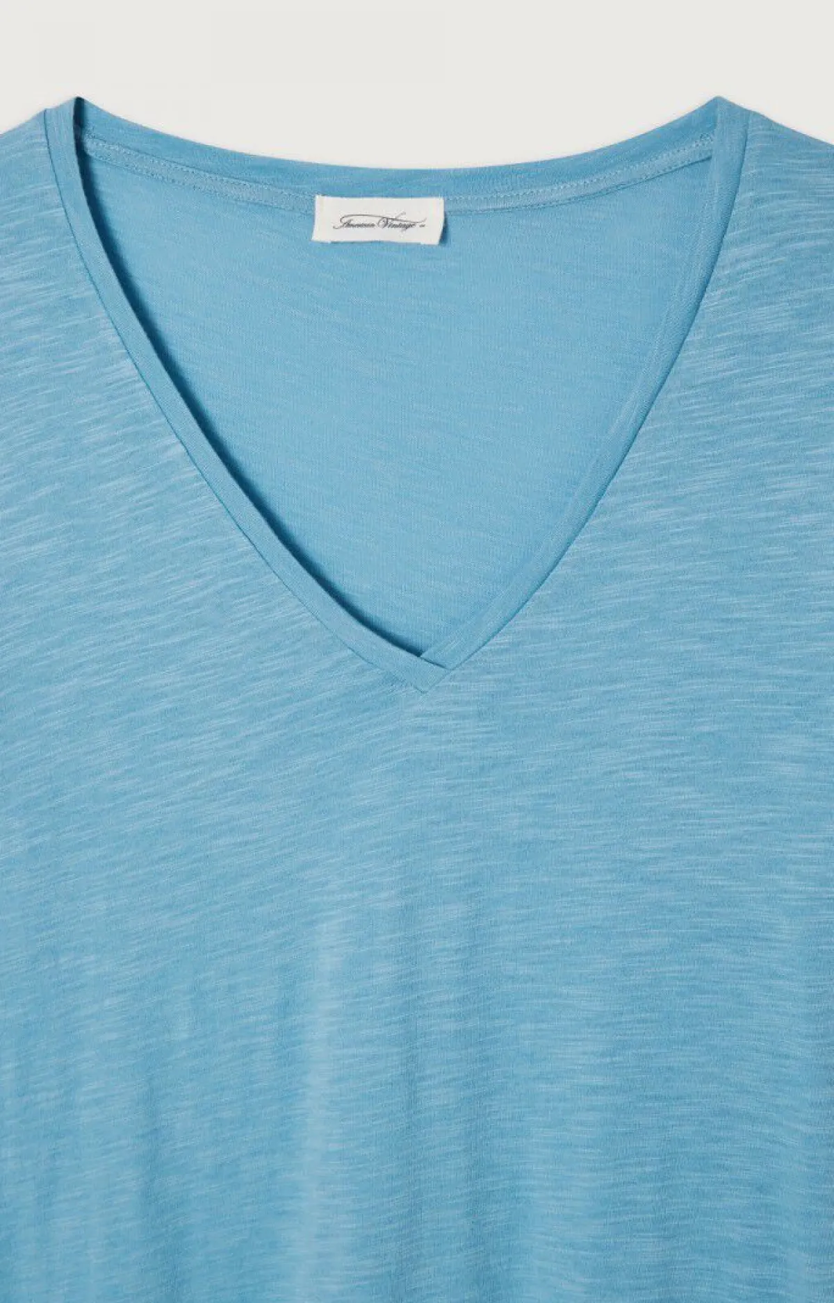 Damen American Vintage |Damen-T-Shirt Jacksonville Blaulich Vintage