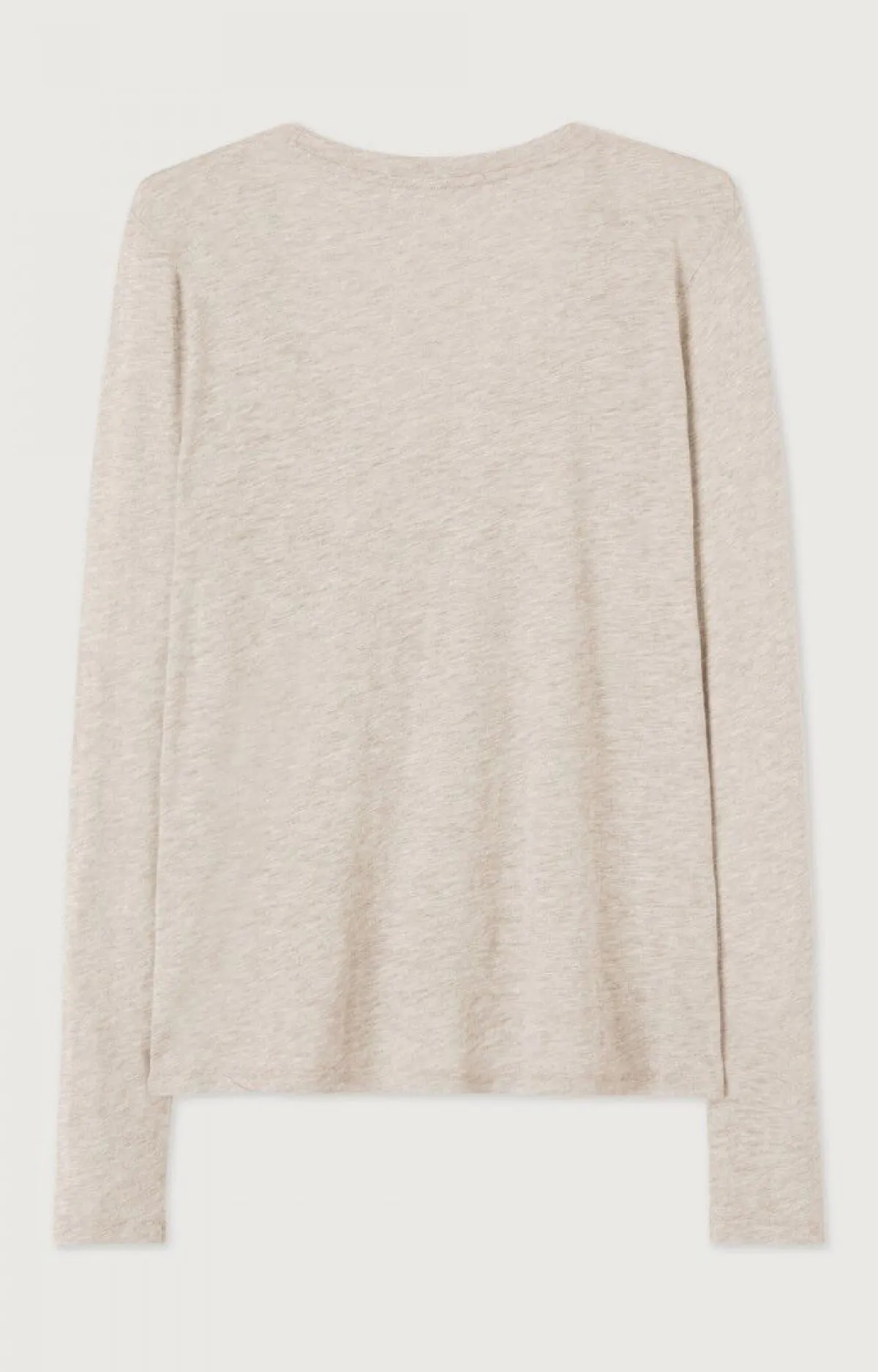 Damen American Vintage |Damen-T-Shirt Jacksonville Creme Meliert