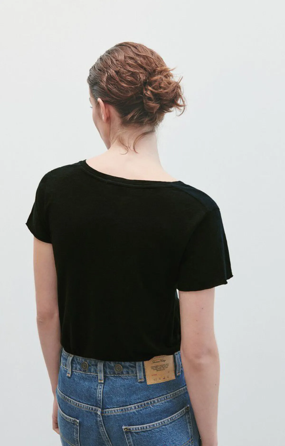 Damen American Vintage |Damen-T-Shirt Jacksonville Schwarz