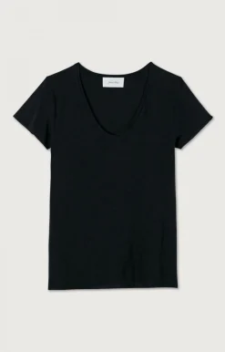 Damen American Vintage |Damen-T-Shirt Jacksonville Schwarz