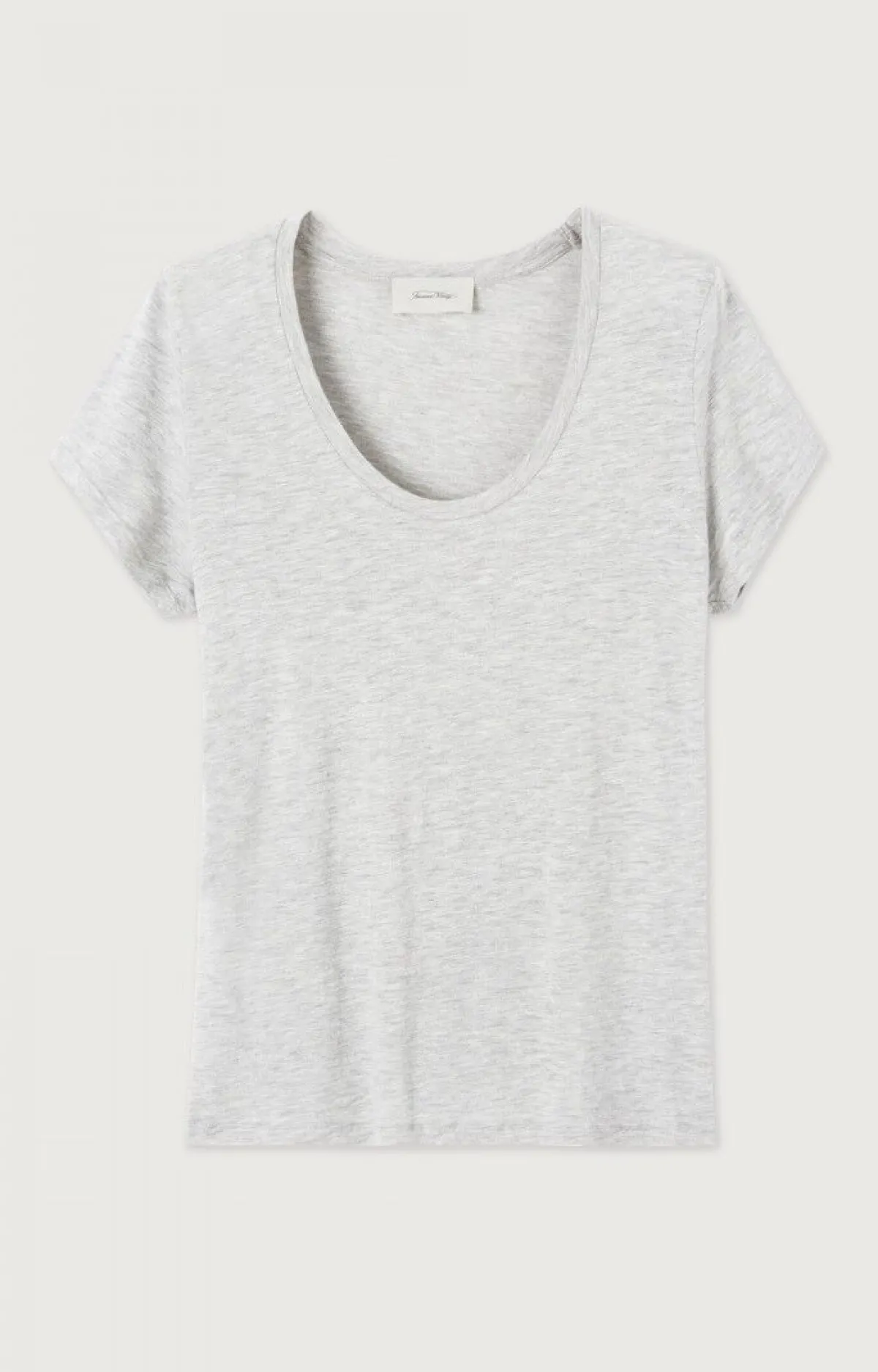 Damen American Vintage |Damen-T-Shirt Jacksonville Vlies Meliert