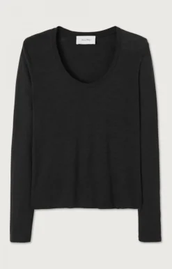 Damen American Vintage |Damen-T-Shirt Jacksonville Schwarz