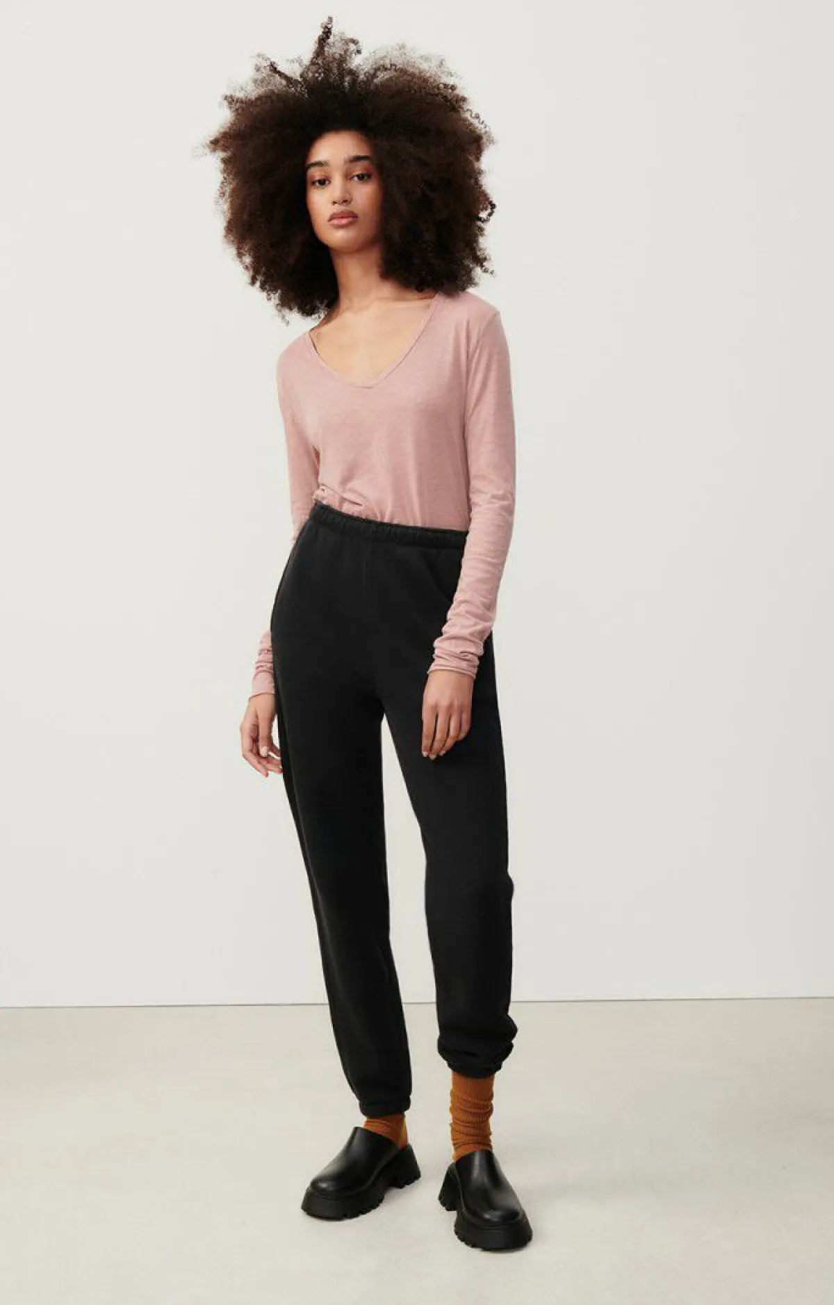 Damen American Vintage |Damen-T-Shirt Jacksonville Hyazinthe Vintage